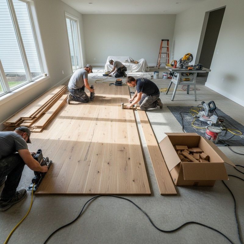 What To Expect During Commercial Wood Flooring Installation