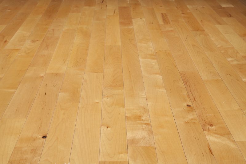 Maple Hardwood Flooring in a Living Room